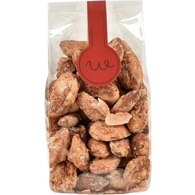 Brente mandler - sløyfepose