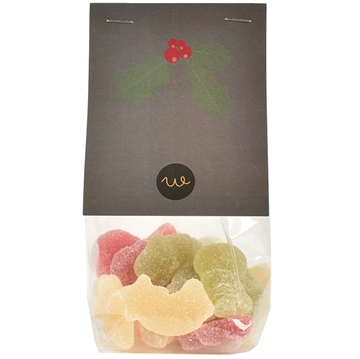 Sur julegummi - pose med top