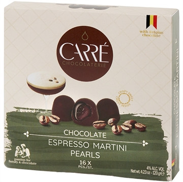 Likørsjokolade - Espresso Martini Pearls