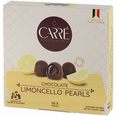 Likørsjokolade - Limoncello Pearls