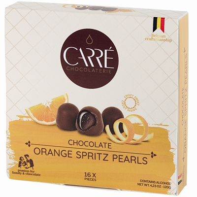 Likørsjokolade - Orange Spritz Pearls