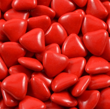 Røde sjokolade hjerter - Bulk