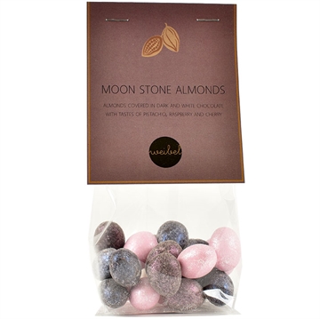 Mandel Dragee - Moon Stone Almonds i pose med top