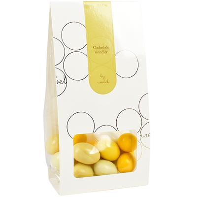 Sjokolademandler påske - lys sjokolade - poseomslag