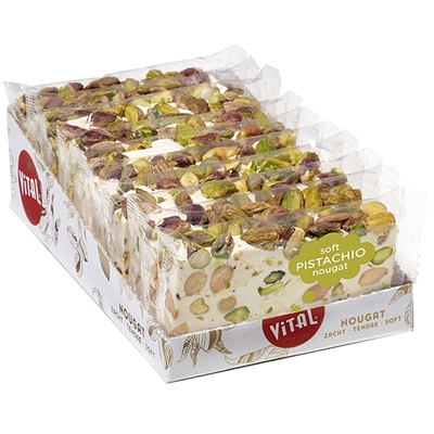 Nougat Slice - Pistasj