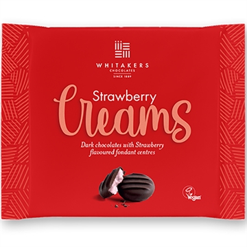 Strawberry chocolate creams - 75g